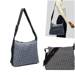 MINT Christian Dior Logo Messenger Crossbody Bag Office Back to College School